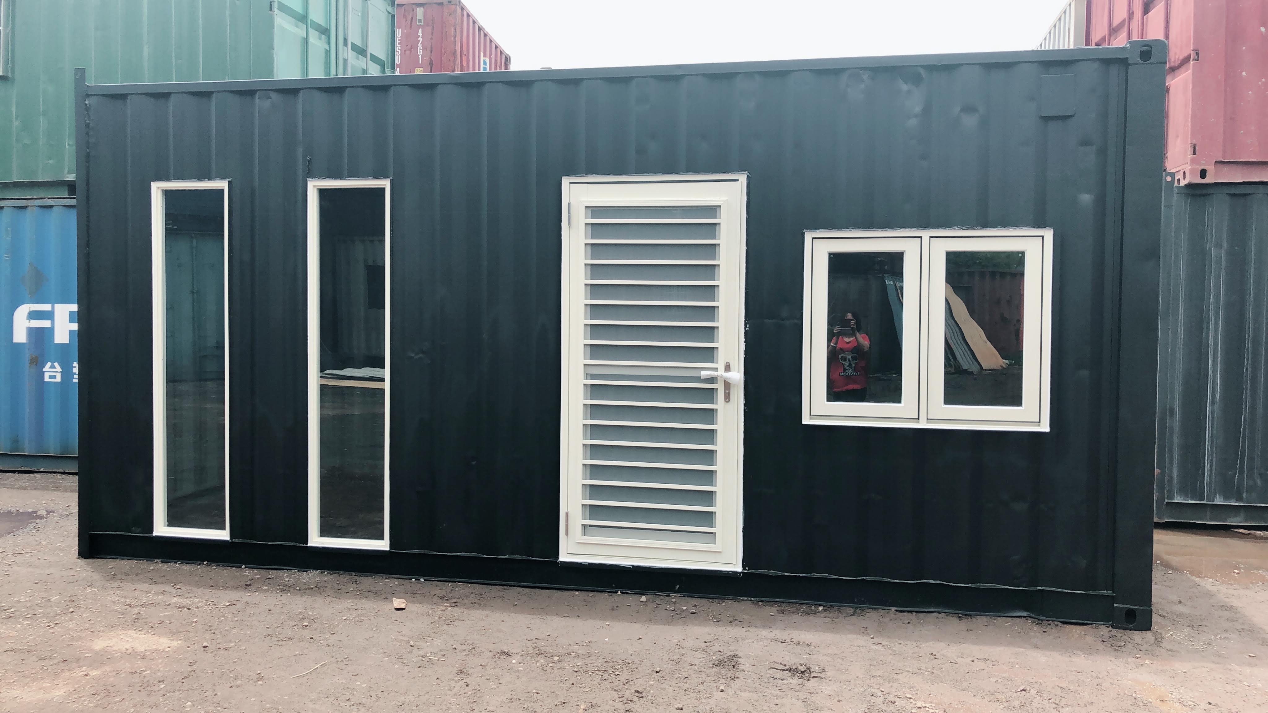桃園龜山區貨櫃屋住宅外觀實景照片